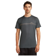 Herren-T-Shirt Icebreaker Men Merino 150 Tech Lite SS Tee Range Stripes