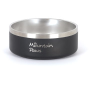 Hundenapf Mountain Paws Basecamp Dog Bowl schwarz/silber Black