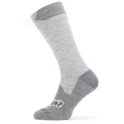 Wasserdichte Socken SealSkinz Raynham hellgrau Grey/Grey Marl