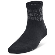 Kindersocken Under Armour Yth UA Essential 6Pk Qtr Black
