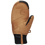 Herren-Fäustlinge SnowLife SMitten Leather hellbraun nature