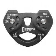 Umlenkrolle Singing Rock Tandem schwarz