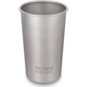 Edelstahl-Becher Klean Kanteen Steel Pint 473 ml silber Brushed Stainless
