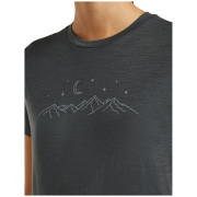 Damen-T-Shirt Icebreaker Women Merino 150 Tech Lite SS Tee Sparkling Stars