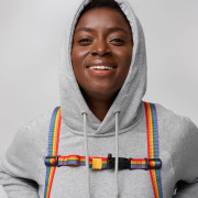 Herzfrequenzgurt Fjällräven Kånken Rainbow Chest Strap