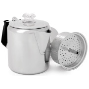 Kaffeemaschine GSI Outdoors Glacier Stainless 3 Cup silber