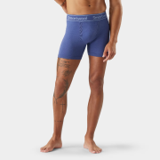 Herren funktionelle Boxershorts Smartwool Men's Intraknit Boxer Brief Boxed blau NIGHTFALL BLUE