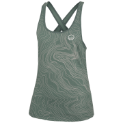 Damenunterhemd Wild Country Flow Woman Tank grün marsh