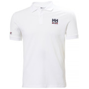 Herren T-Shirt Helly Hansen Messina Graphic Fitted Polo weiß 002 WHITE