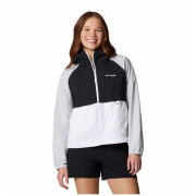 Damenjacke Columbia Spire Valley™ Windbreaker weiß White, Black, Cirrus Grey