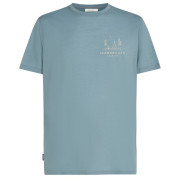 Herren-T-Shirt Icebreaker Men Merino 150 Tech Lite SS Tee Peaceful Pass hellblau Flint Blue