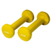 Hanteln Yate Neopren 0.5kg/pár gelb