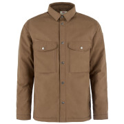 Herrenjacke Fjällräven Övik Down Shirt Jacket M braun Wood Brown