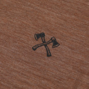 Herren-T-Shirt Zulu Merino Timber 160 Short Comfy