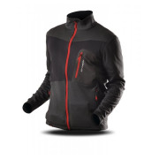 Herren-Sweatshirt Trimm Micron grau grey/ black