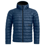 Herren-Daunenjacke Ortovox Downwool 180 Hooded Jacket blau Blue Nunatak