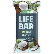 Riegel Lifefood Lifebar Oat Snack kokosový BIO 40 g