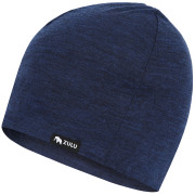 Mütze Zulu Cap Merino dunkelblau navy melange