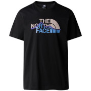 Herren-T-Shirt The North Face M S/S Mountain Line Tee schwarz Tnf Black