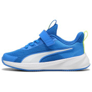 Kinderschuhe Puma Flyer 4 AC+ PS Racing Blue-Lime Squeeze-