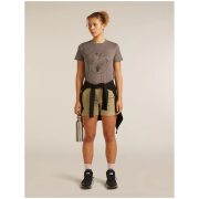 Damen-T-Shirt Icebreaker Merino 150 Tech Lite SS Crop Tee Seed Story