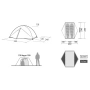 Wanderzelt Robens Aster 2 Pro
