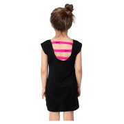 Kinderkleid Drexiss Black/Pink Coolmax