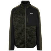 Herren-Sweatshirt Regatta Oakar grün OliveNgt/Blk