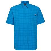 Herrenhemd Mammut Lenni Shirt hellblau glacier blue-marine