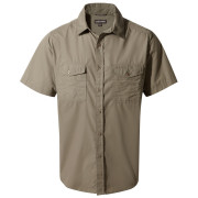 Herrenhemd Craghoppers Kiwi Short Sleeved Shirt braun Pebble