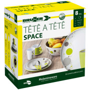 Schüssel-Set Brunner Set tête-à-tête Space 8 pcs