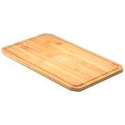 Schneidebrett GSI Outdoors Rakau Cutting Board - Large braun Natural