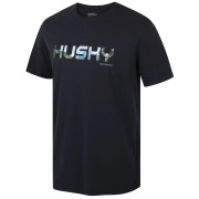 Herren T-Shirt Husky Tee Wild M schwarz Black