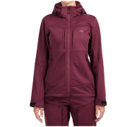 Damen-Softshell-Jacke 4F Softshell Jacket F628 weinfarbe Burgundy