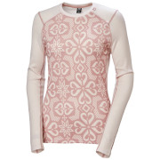 Damen-Funktionsshirt Helly Hansen W Lifa Merino Midw Gra Crew