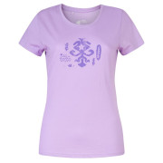 Damen-T-Shirt Rafiki Akiyo lila orchid bloom