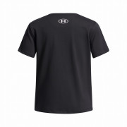 Kinder-T-Shirt Under Armour BIG LOGO SS-BLK