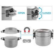 Geschirrset Brunner Fusion 7+1 Ø 22 cm