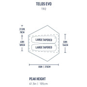 Zelt Sea to Summit Telos Evo Bikepack Tent - TR2