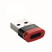 Adapter Swissten Dataguard With Data Blocking USB-A (Male) / USB-C (Female)