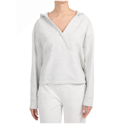 Damen-Sweatshirt 4F Sweatshirt F2661 hellgrau Cold Light Grey Melange