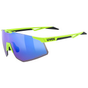 Sonnenbrille Uvex Pace Perform Cv gelb/blau Yellow Matt/Mir. Blue