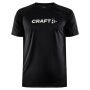 Herren-T-Shirt Craft CORE Unify Logo schwarz Black