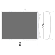 Zeltunterlage Outwell Footprint Flagstaff / Nashville / Monterey 5 Air