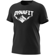 Herren-T-Shirt Dynafit Graphic Co M S/S Tee weiß/schwarz Black
