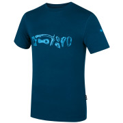 Herren-T-Shirt Zulu Bambus Climber 210 short türkis ocean blue