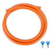 Schlauch Gimeg Plynová hadice 5 m se svorkami orange orange