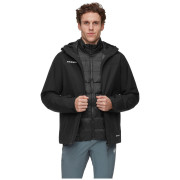 Herrenjacke Mammut Treeline 3 in 1 HS Hooded Jacket Men schwarz black-black 0052