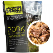 Fertigessen Adventure Menu Schweinefleisch mit Knödel und Kohl 400g