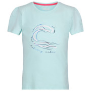 Kinder-T-Shirt Regatta Bosley VII hellblau Bleached Aqua